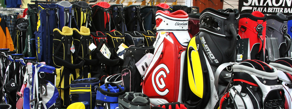 New and used golf clubs and bags at Discount Golf in Royal Oak, Michigan